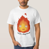 T-shirt Bébé Calcifer art (Devant)
