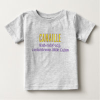 T-shirt bébé Canaille
