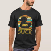 T-shirt Bébé canard en caoutchouc canard jumelant famille (Devant)