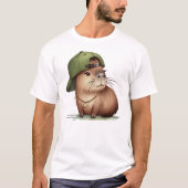 T-shirt bébé capybara (Devant)