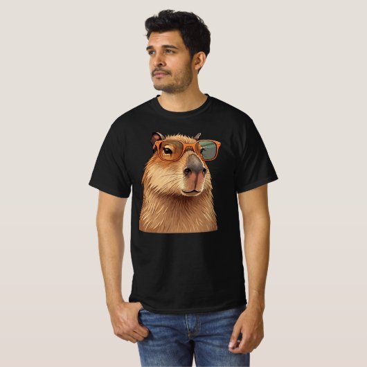 T-shirt bébé capybara (Devant entier)