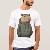 T-shirt bébé capybara (Devant)