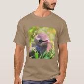 T-shirt Bébé Cèdre cire Oiseau Nature (Devant)