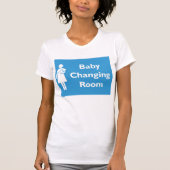 T-shirt Bébé Changement de chambre Signer avec le parent e (Devant)