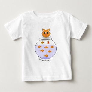 T-shirt bébé chat