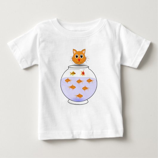 T-shirt bébé chat (Devant)