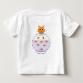 T-shirt bébé chat (Dos)