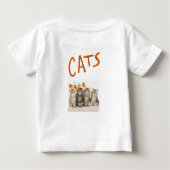 T-shirt bébé chat (Dos)