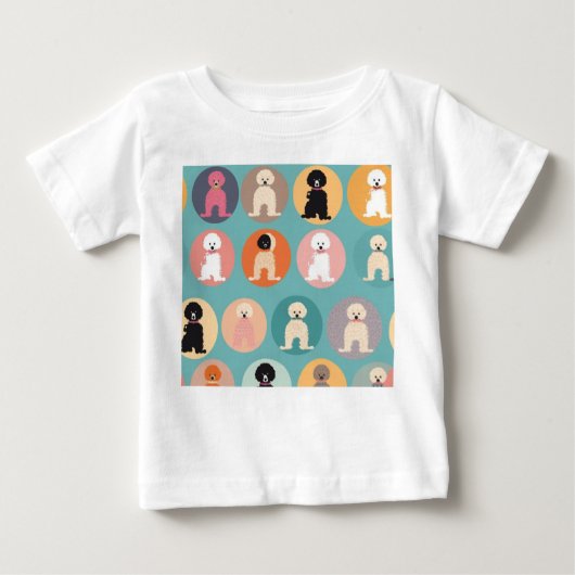 t-shirt bébé chiot (Devant)