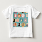 t-shirt bébé chiot (Dos)