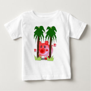 T-shirt bébé cochon