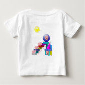 T-shirt bébé cochon (Dos)
