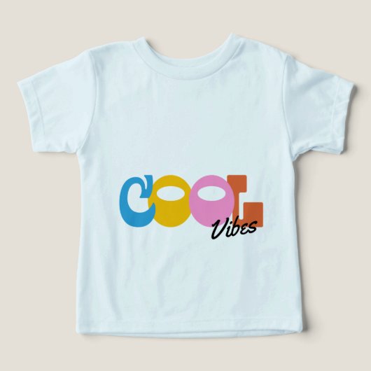 T-shirt bébé Cool Vibes (Design Recto)