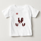 T-shirt bébé coq (Devant)