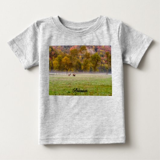 T-shirt bébé Couple Elk (Devant)