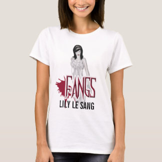 T-shirt Bébé de caractère de FANGS LILY LE SANG - chemise