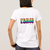 T-shirt Bébé de dames de paix - poupée (adaptée) (Dos)