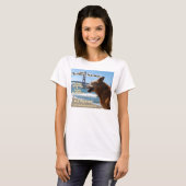 T-shirt Bébé de dames de région de SF - graphique de (Devant entier)