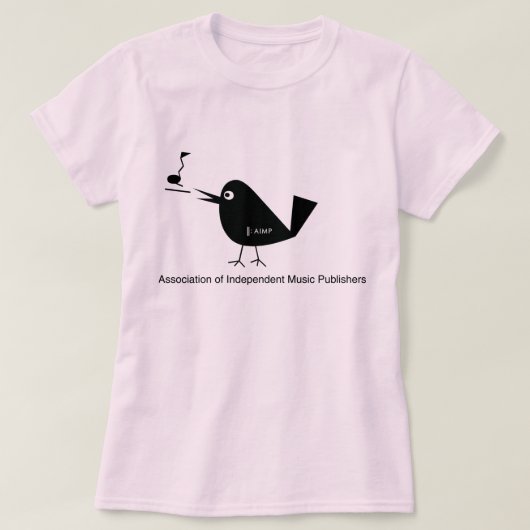 T-shirt Bébé de dames d'oiseau d'AIMP - poupée (adaptée) (Design devant)