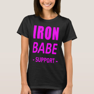 T-shirt Bébé de fer Triathlon Soutien Maman Femme Mère Mam