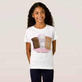 T-Shirt Bébé de filles "d'amis de S'more" - chemise de (Devant entier)