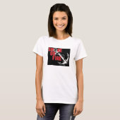 T-shirt bébé de fumée ou du feu - poupée (Devant entier)