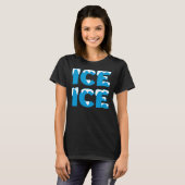 T-shirt Bébé de glace (Devant entier)