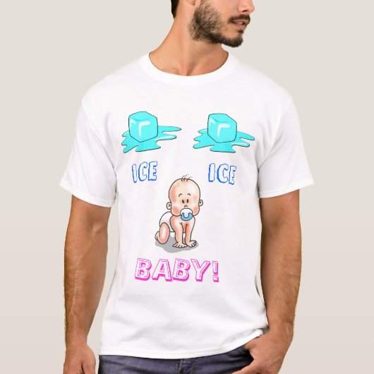 T-shirt Bébé de glace de glace ! (Devant)