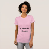 T-shirt Bébé de karaté (Devant entier)