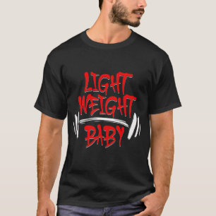 T-shirt Bébé de Léger Motivation pour la Musculation Typog