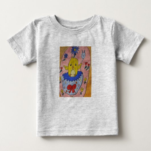 T-shirt Bébé de Pâques (Devant)