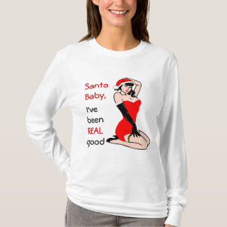T-shirt Bébé de Père Noël, j'ai, été, VRAI, bon