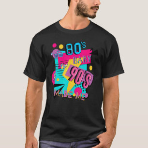 T-shirt Bébé des années 80 Les années 90 Made Me Retro 198
