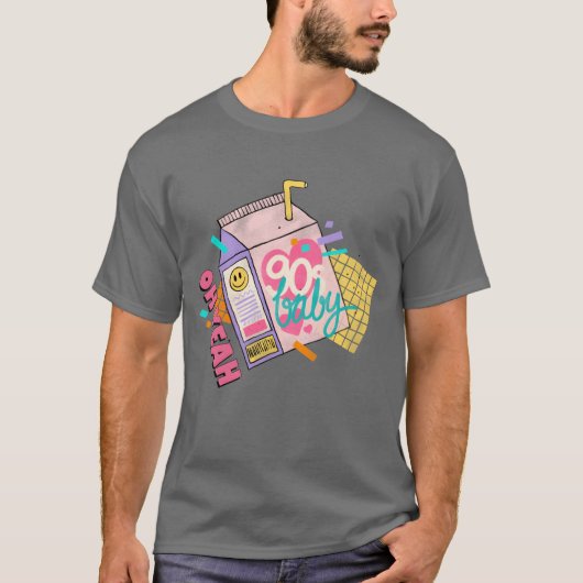 T-shirt Bébé des années 90 drôle (Devant)