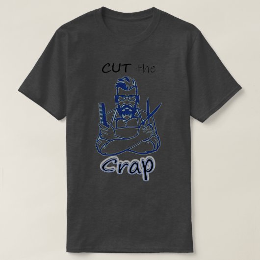 T-shirt Bébé Design Beard Haircut (Design devant)