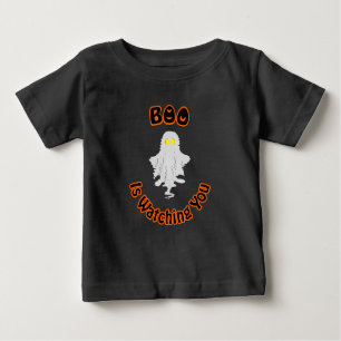 T-shirt bébé d'Halloween   Boo Vous Regarde