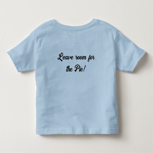 T-shirt bébé dinde mignon (Dos)