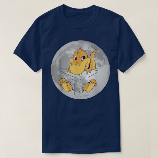 T-shirt Bébé dino dinosaure (Design devant)
