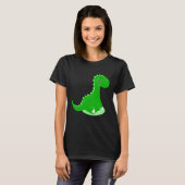 T-shirt bébé dinosaure mignon (Devant entier)