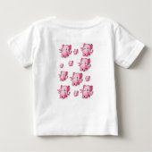 T-shirt bébé éléphant (Dos)