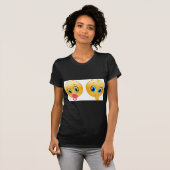 T-shirt bébé émoticônes (Devant entier)