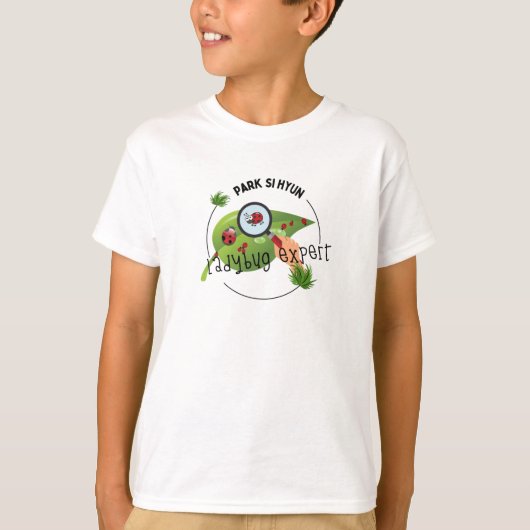 T-shirt bébé expert Ladybug (Devant)