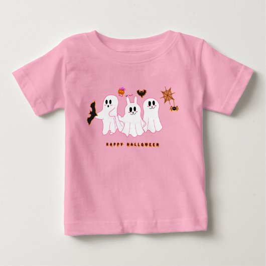 T-shirt bébé | Fantômes Drôle Posant Pour Une Phot (Devant)