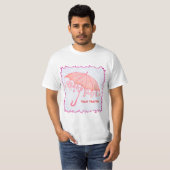T-shirt Bébé Fille Etoiles Parasol (Devant entier)