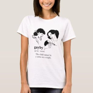 T-shirt BÉBÉ GAY (Lesbienne)