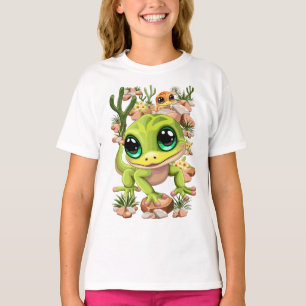 T-shirt Bébé Geckos jote personnages de dessin