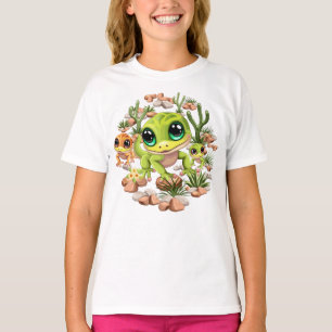 T-shirt Bébé Geckos jote personnages de dessin