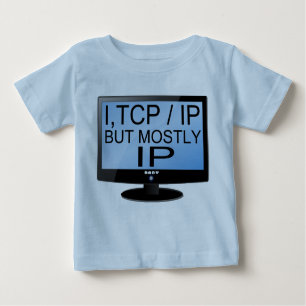 T-shirt bébé Geek mignon et drôle