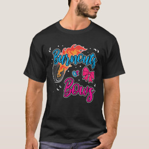 T-shirt Bébé Genre Révèle Des Brûlures Ou Des Bows