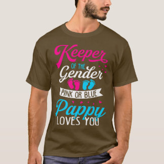 T-shirt Bébé Genre Révéler Douche Rose Ou Bleu Aimants Pap